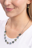 Star Quality Sensation - Green Necklace