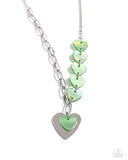 HEART Of The Movement - Green Necklace