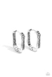 Sinuous Silhouettes - Silver Hoop Earring