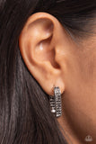 Sinuous Silhouettes - Silver Hoop Earring