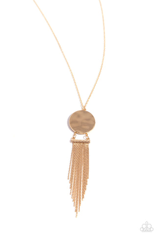 Tassel Tenure - Gold Necklace