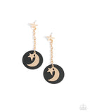 Celestial Change - Gold Post Earring