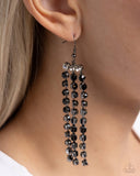 Ombré Occupation - Black Earring