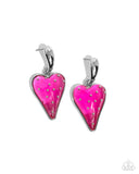 Glossy Goodwill - Pink Post Earring