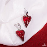 Glossy Goodwill - Red Post Earring