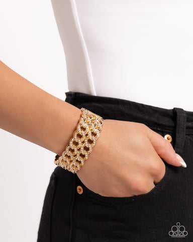 Braided Bandit - Gold Bracelet