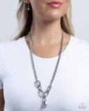 Monochromatic Maven - White Lanyard