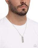Stare Down - White Necklace