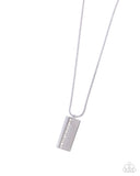 Stare Down - White Necklace