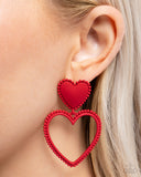 Casual Chemistry - Red Post Earring