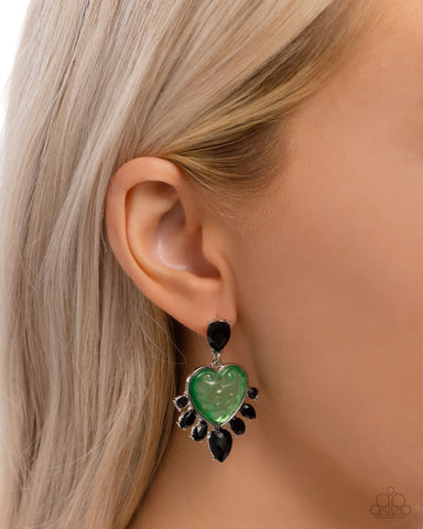 Resort Radiance - Green Post Earring