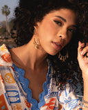 Coastal Conversation - Gold Earring