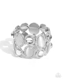 Affixed Appeal - White Bracelet