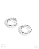 Round Reputation - Silver Clip-On Earring