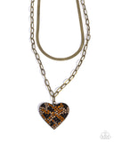 Cheetah Class - Brass Necklace