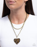 Cheetah Class - Brass Necklace