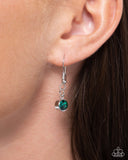 Confident Cascade - Green Necklace