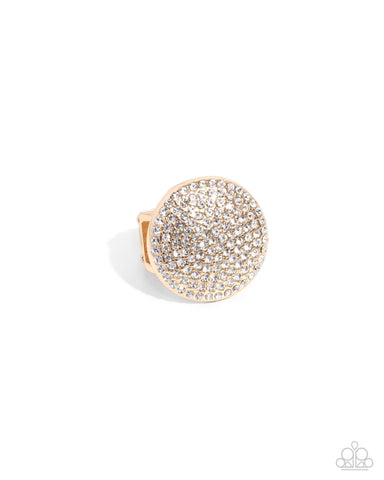 Studded Scout - Gold Ring