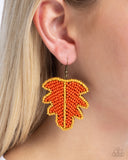 The FROND Page - Orange Earring