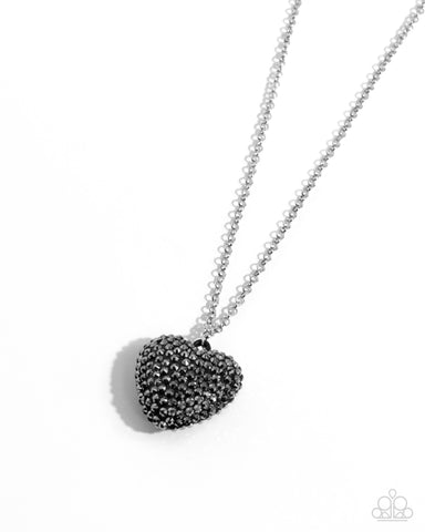 Smitten Sensation - Silver Necklace