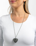 Smitten Sensation - Silver Necklace