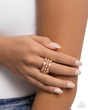 Preppy Pearls - Gold Ring