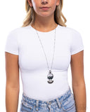 STACK In Business - Black Necklace