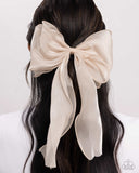 Streamlined Serenade - Brown Hair Clip