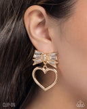 Matchmaking Model - Gold Clip-On Earring