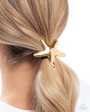 Sleek Starfish - Gold Hair Tie