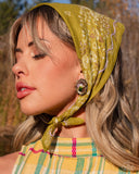 Elaborately Encased - Gold Post Earring