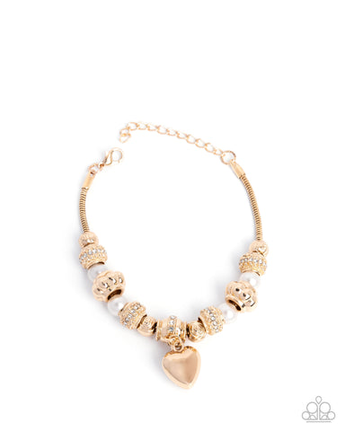 Pensive Polish - Gold Bracelet