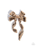 Bow Bonanza - Gold Brooch
