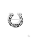 Horseshoe Horizon - Blue Brooch