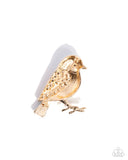 Beneficial Bird - Blue Brooch
