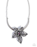 Botanical Broadcast - Pink Necklace