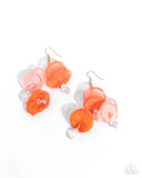 Wonderland Welcome - Orange Earring