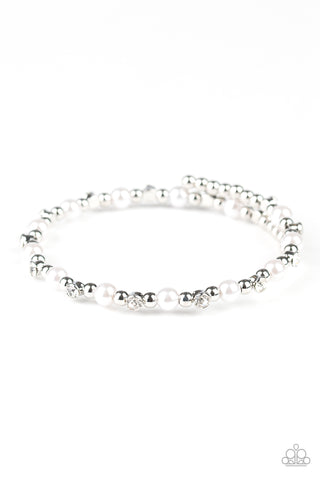 Decadently Dainty White Bracelet