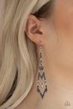 Electric Shimmer Silver Earring