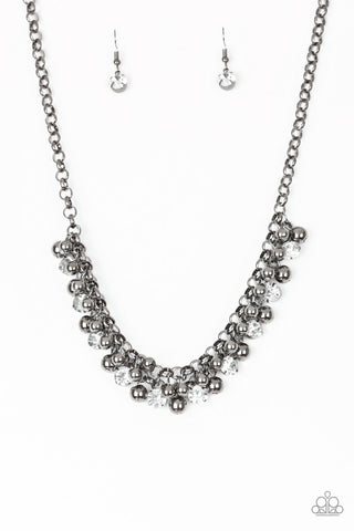 Wall Street Winner Black Necklace