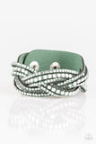 Bring On The Bling Green Urban Bracelet