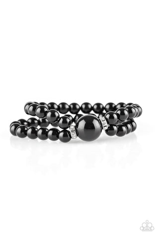 Romantic Redux Black Bracelet