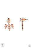 Autumn Shimmer Rose Gold Post Earring