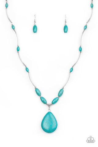 Explore The Elements Blue Necklace