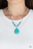 Explore The Elements Blue Necklace