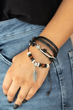 Mountain Bird Black Urban Bracelet