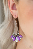 Terra Tribe Purple Earring