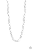 Full Court Silver Urban Necklace