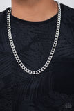 Full Court Silver Urban Necklace