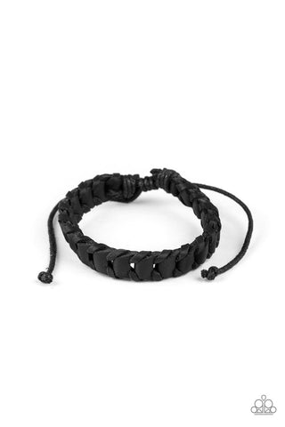 Grit and Grease Black Urban Bracelet